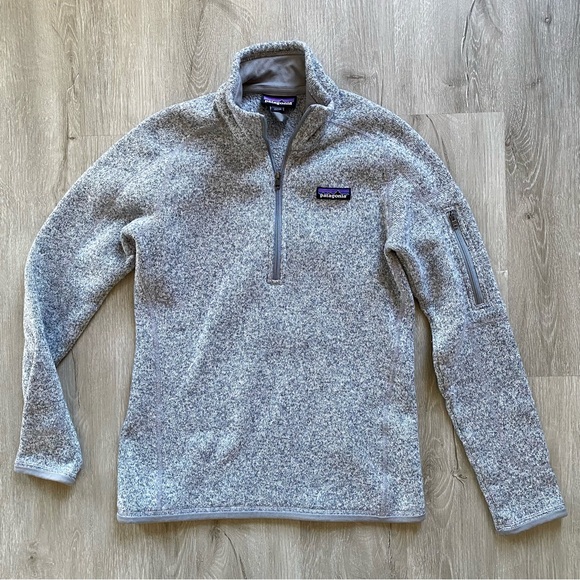 Patagonia Sweaters - Patagonia gray 1/2 zip pullover small